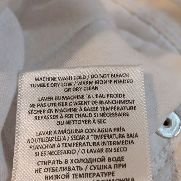 RE/DONE White 70S CROP BOOT Denim Jeans - Picture 11 of 13